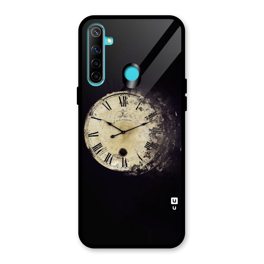 Fading Clock Glass Back Case for Realme Narzo 10
