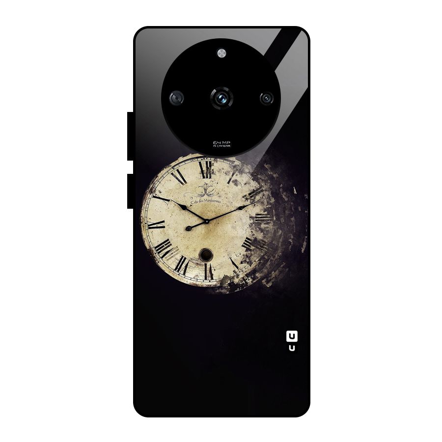 Fading Clock Glass Back Case for Realme Narzo 60 5G