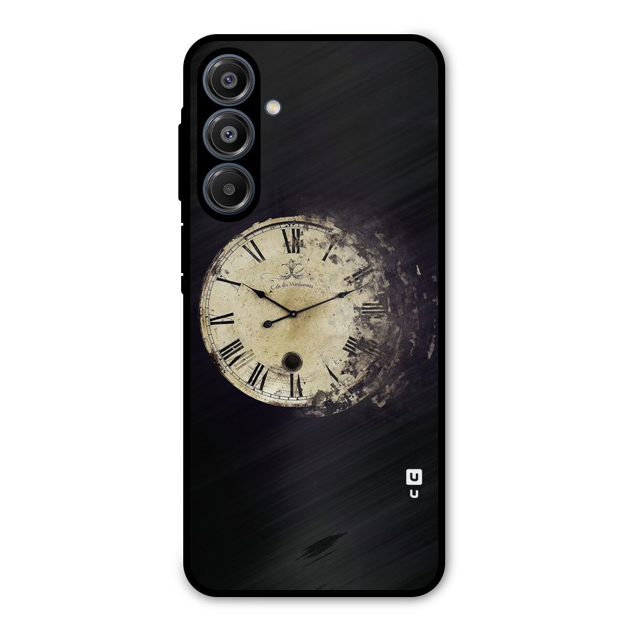 Fading Clock Metal Back Case for Galaxy A16 5G