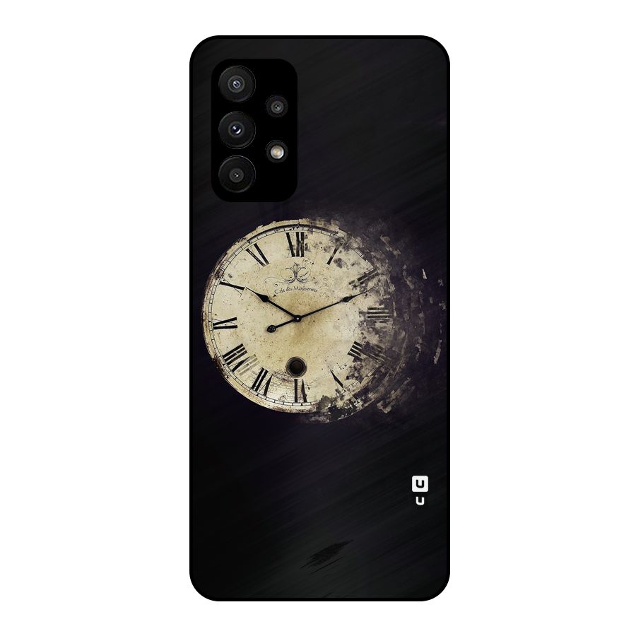 Fading Clock Metal Back Case for Galaxy A23