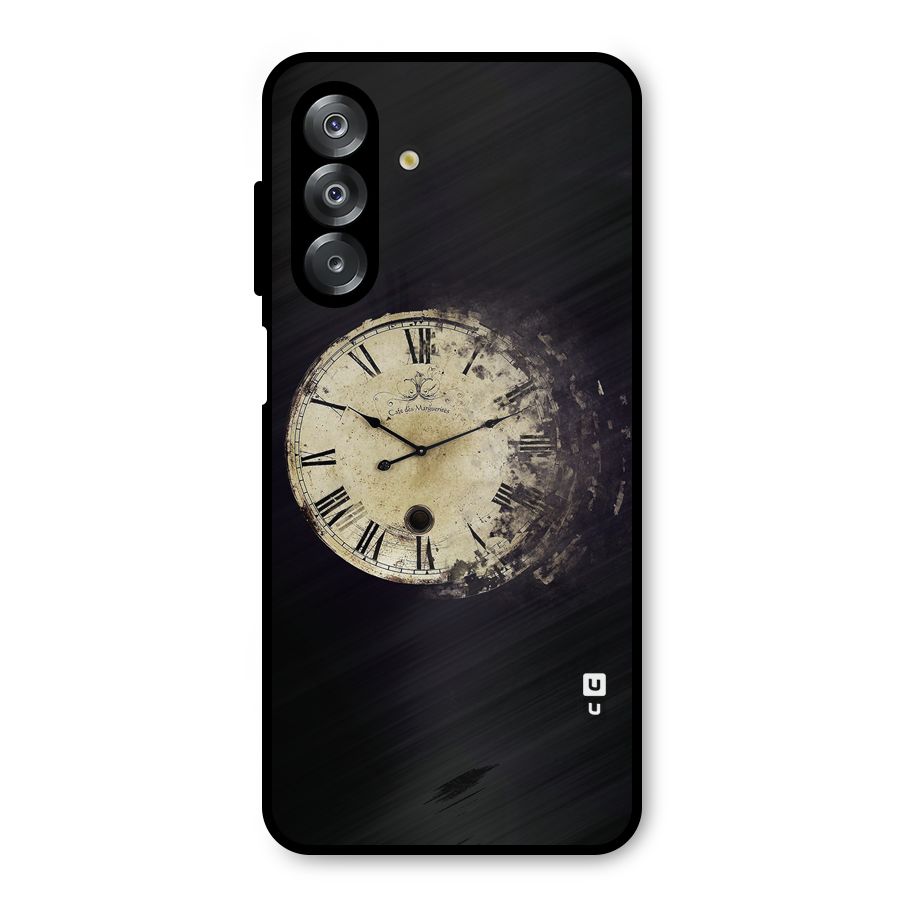 Fading Clock Metal Back Case for Galaxy A26