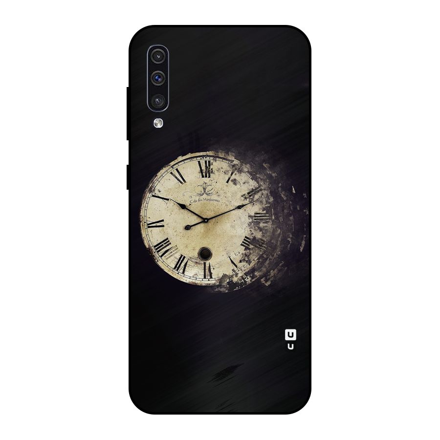 Fading Clock Metal Back Case for Galaxy A50