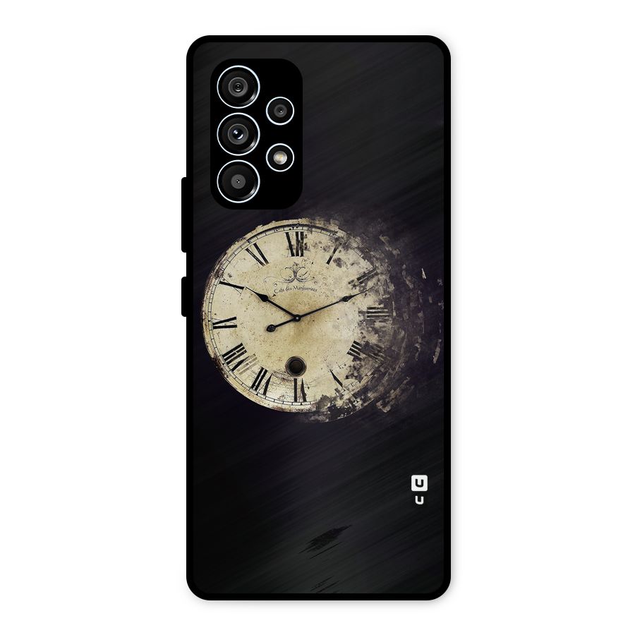 Fading Clock Metal Back Case for Galaxy A53 5G