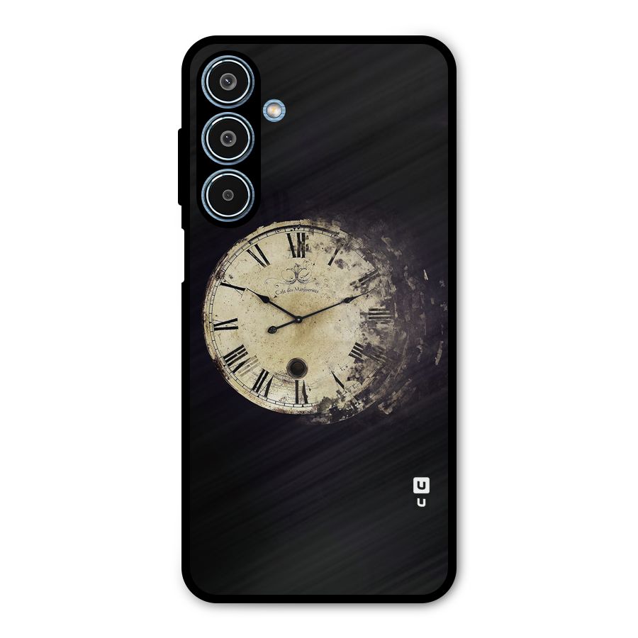 Fading Clock Metal Back Case for Galaxy M35