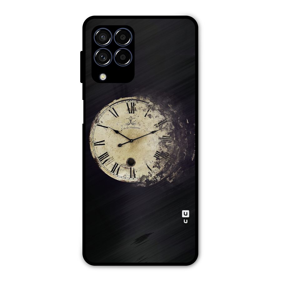 Fading Clock Metal Back Case for Galaxy M53 5G