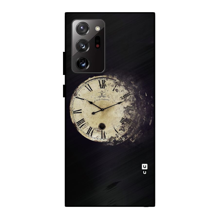 Fading Clock Metal Back Case for Galaxy Note 20 Ultra 5G