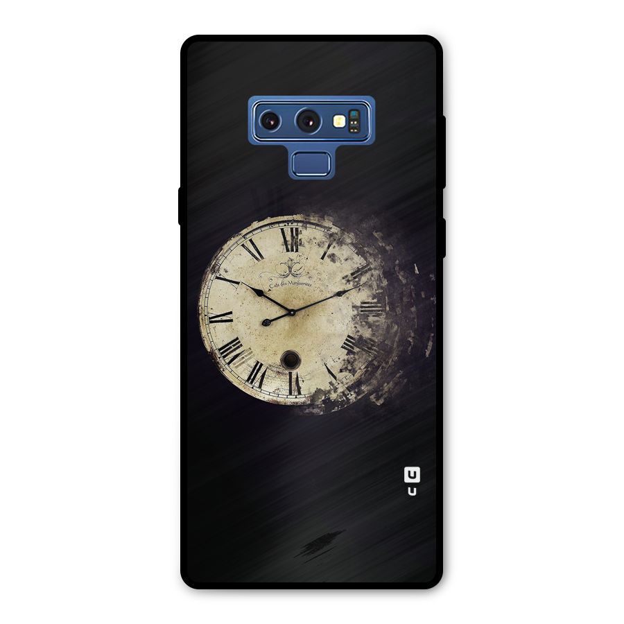 Fading Clock Metal Back Case for Galaxy Note 9