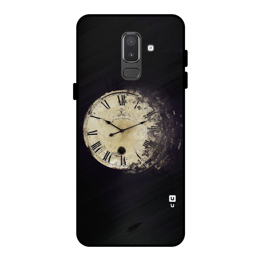 Fading Clock Metal Back Case for Galaxy On8 (2018)