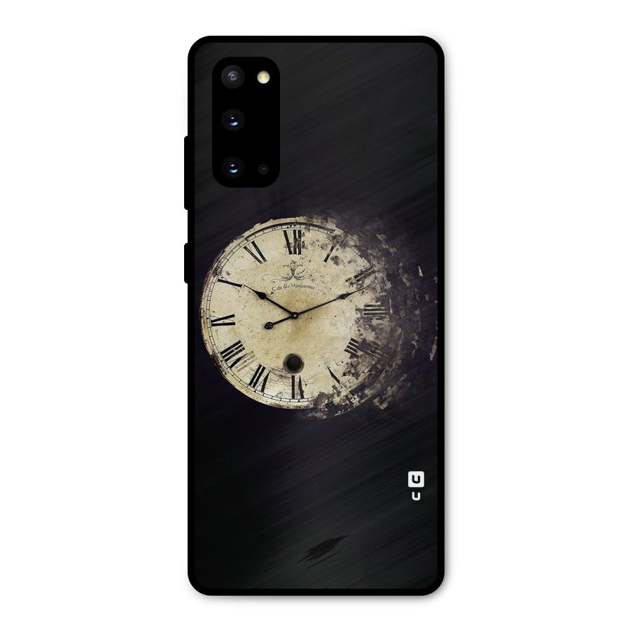 Fading Clock Metal Back Case for Galaxy S20