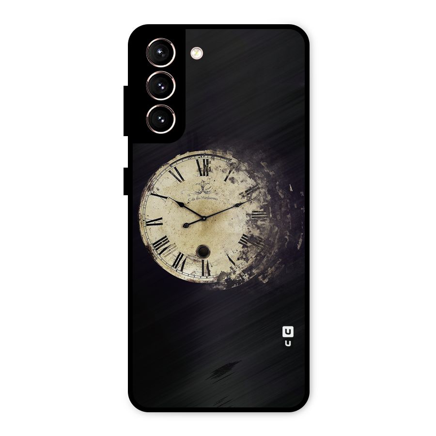 Fading Clock Metal Back Case for Galaxy S21 5G
