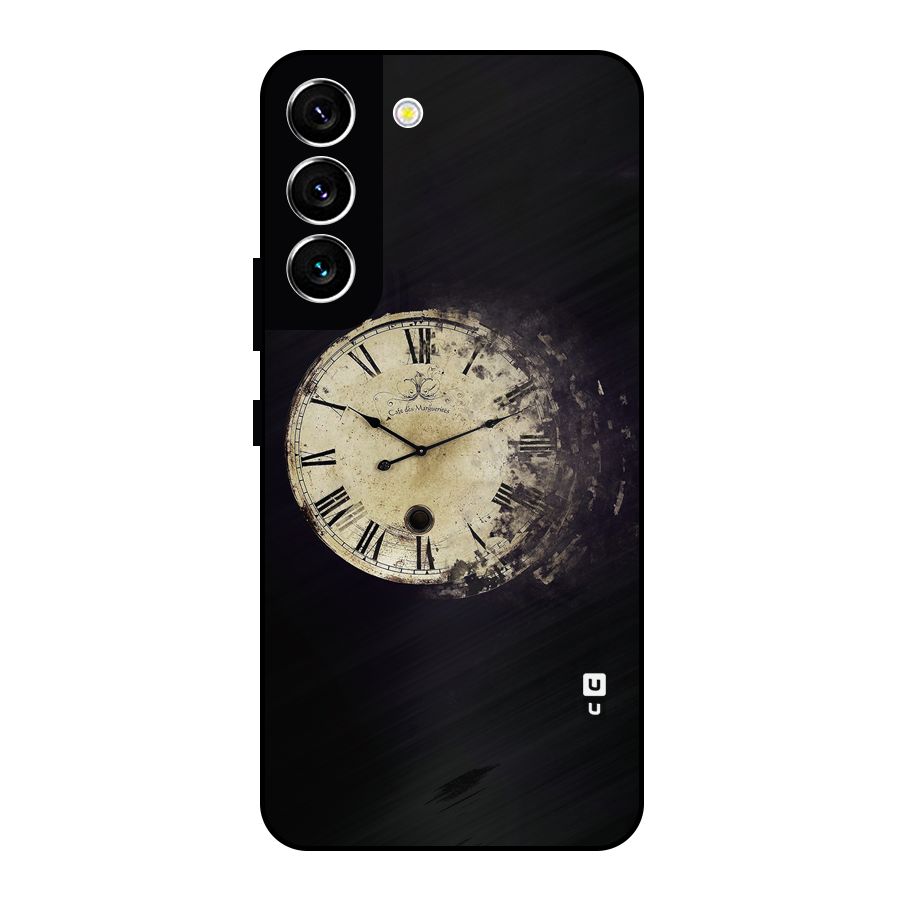 Fading Clock Metal Back Case for Galaxy S22 5G