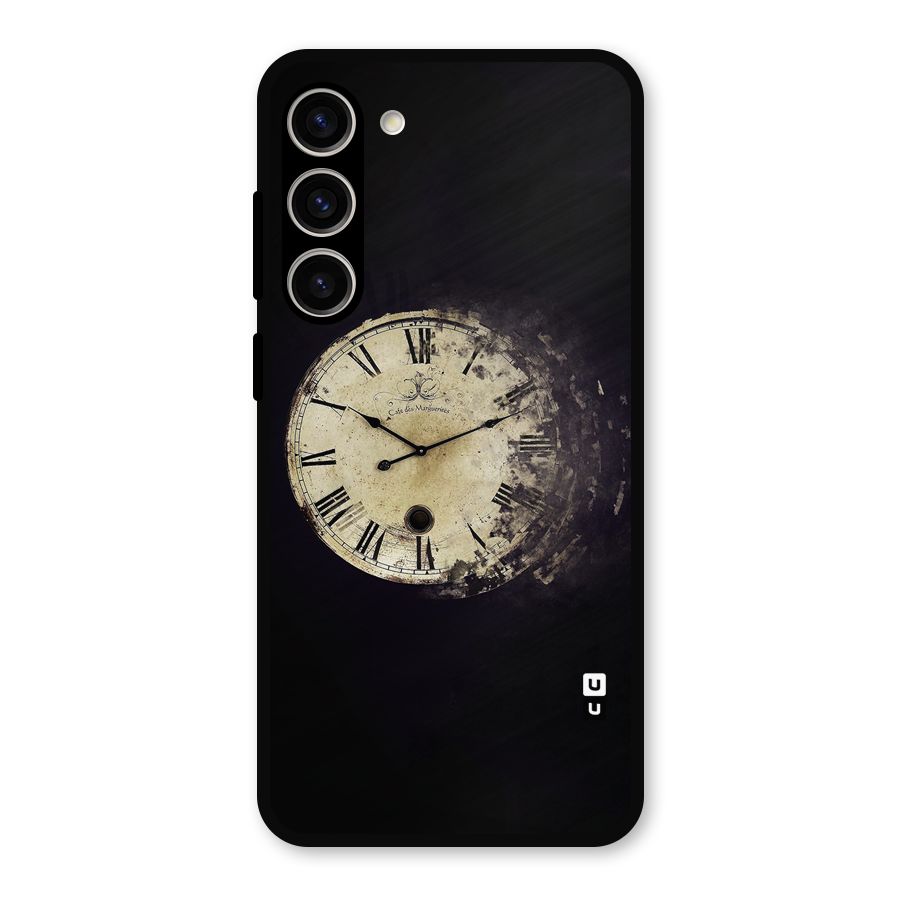 Fading Clock Metal Back Case for Galaxy S23 Plus