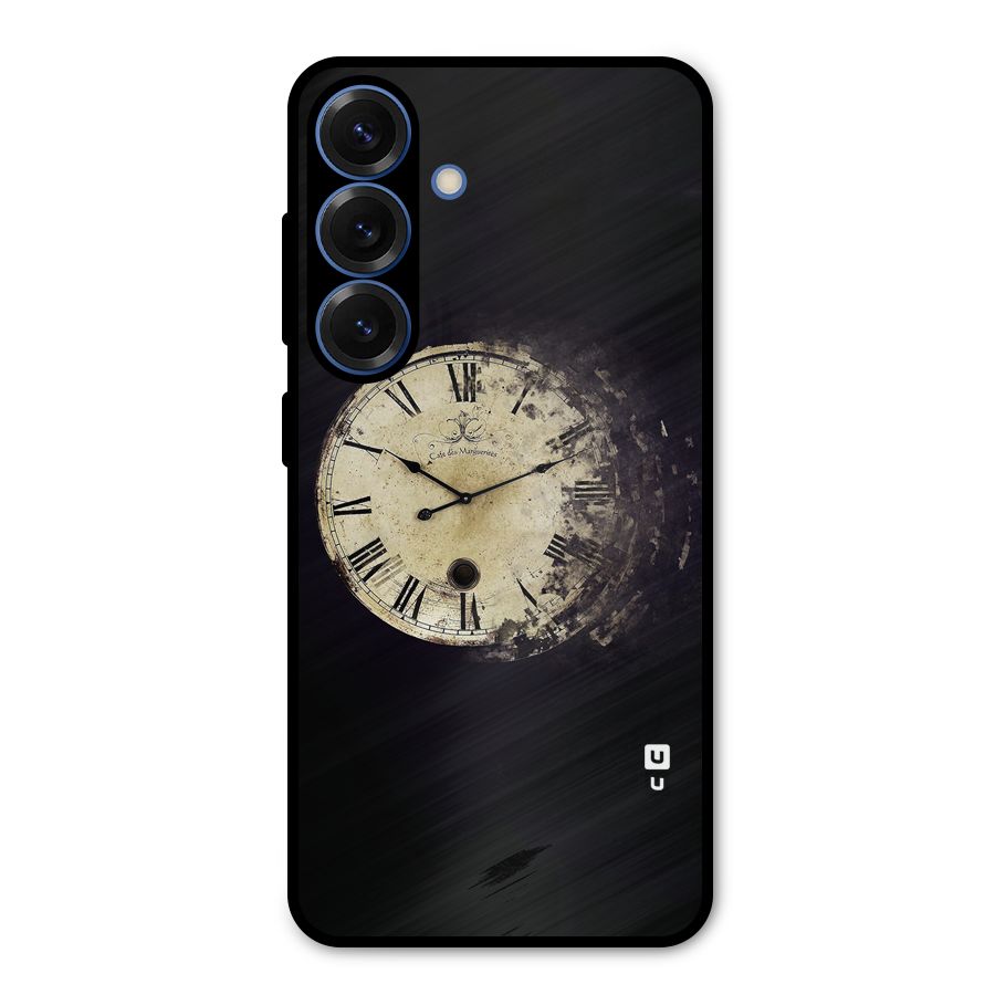 Fading Clock Metal Back Case for Galaxy S25