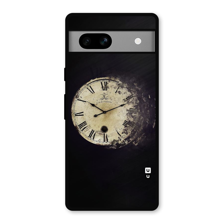 Fading Clock Metal Back Case for Google Pixel 7a