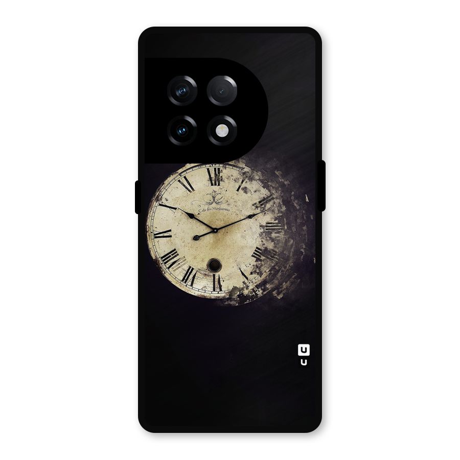 Fading Clock Metal Back Case for OnePlus 11R
