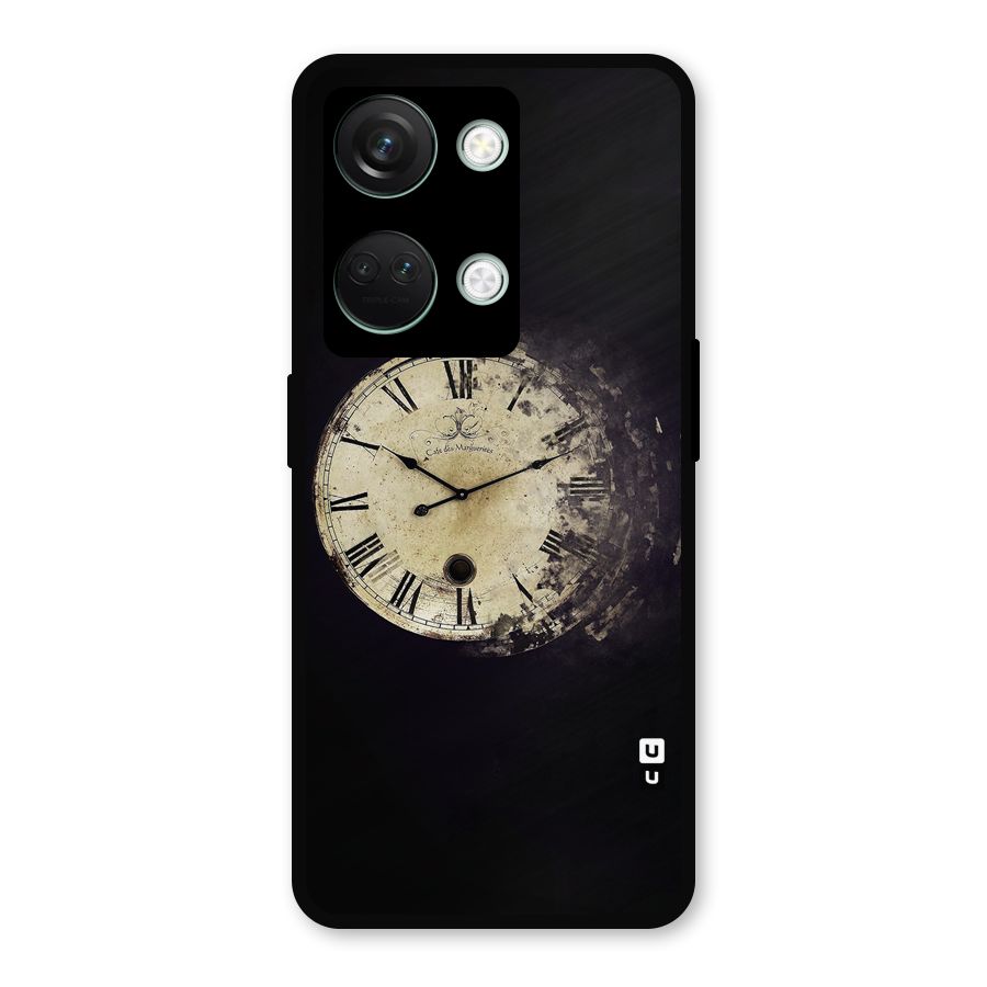 Fading Clock Metal Back Case for OnePlus Nord 3