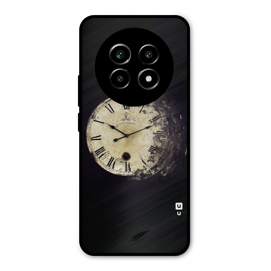 Fading Clock Metal Back Case for Realme 13 Pro
