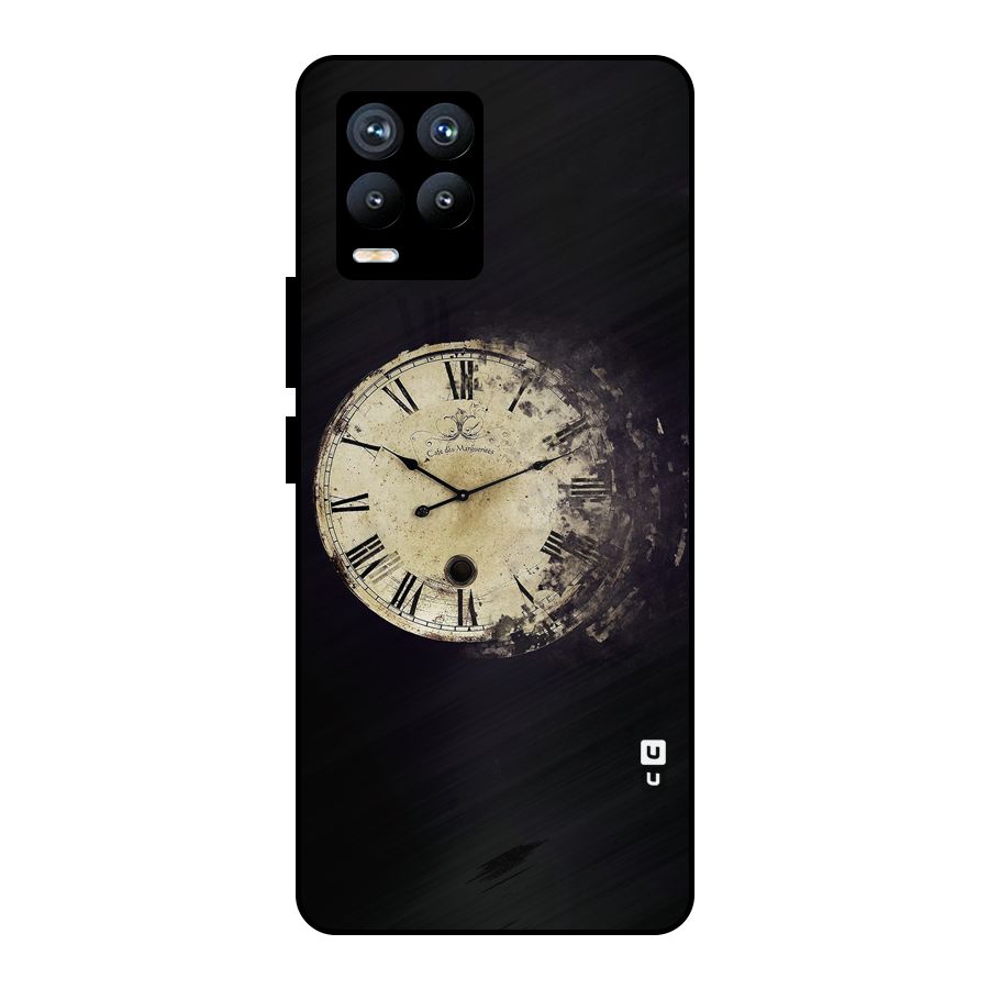 Fading Clock Metal Back Case for Realme 8 Pro
