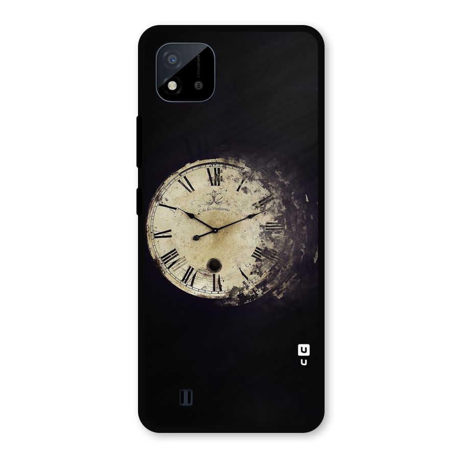Fading Clock Metal Back Case for Realme C11 2021