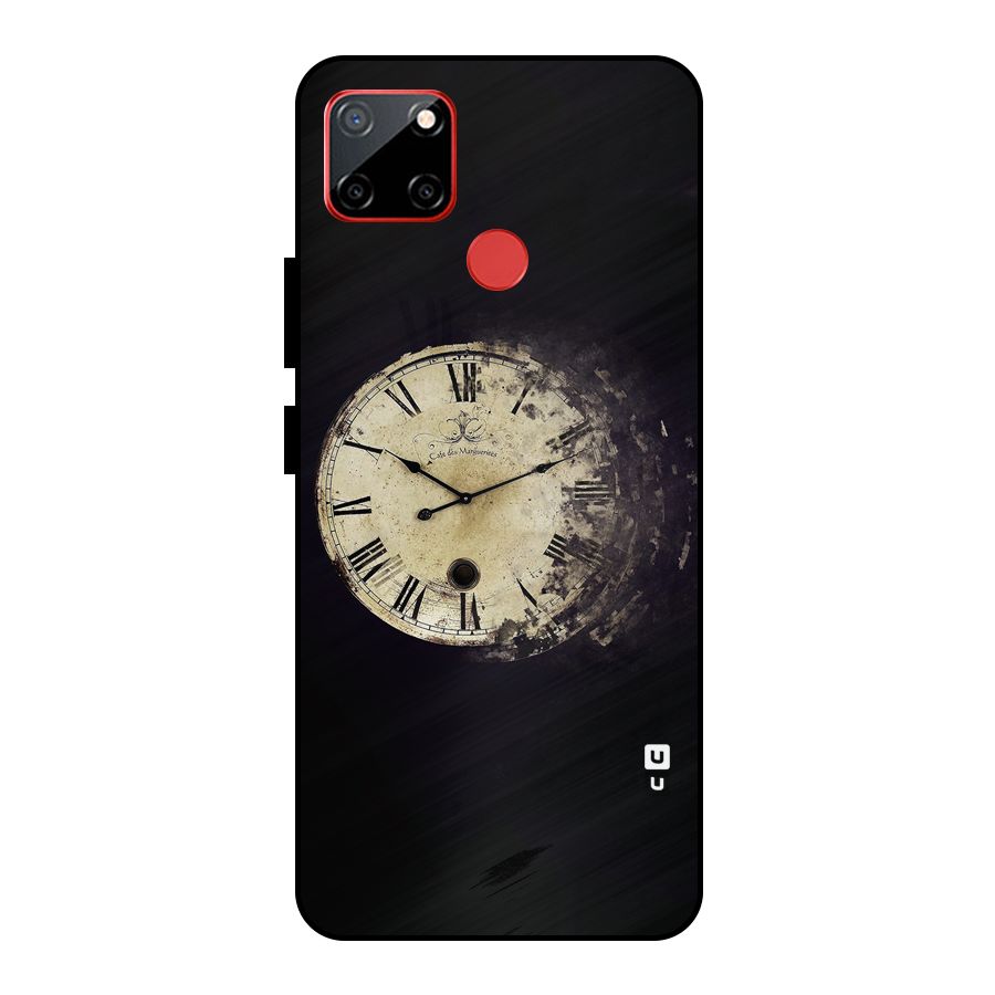Fading Clock Metal Back Case for Realme C12