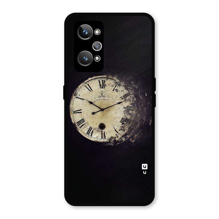 Fading Clock Metal Back Case for Realme GT 2
