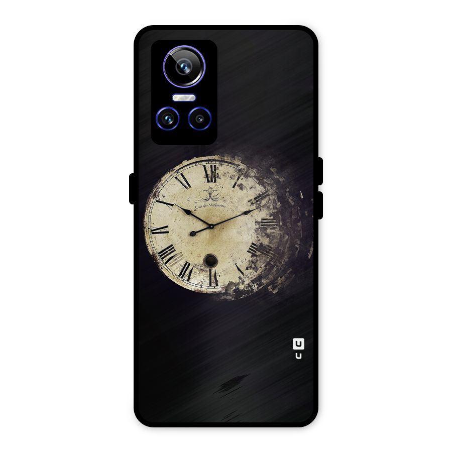 Fading Clock Metal Back Case for Realme GT Neo 3