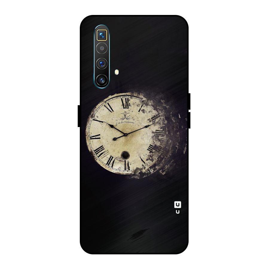 Fading Clock Metal Back Case for Realme X3 SuperZoom