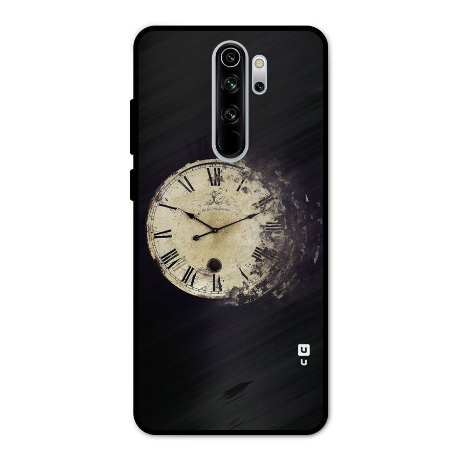 Fading Clock Metal Back Case for Redmi Note 8 Pro