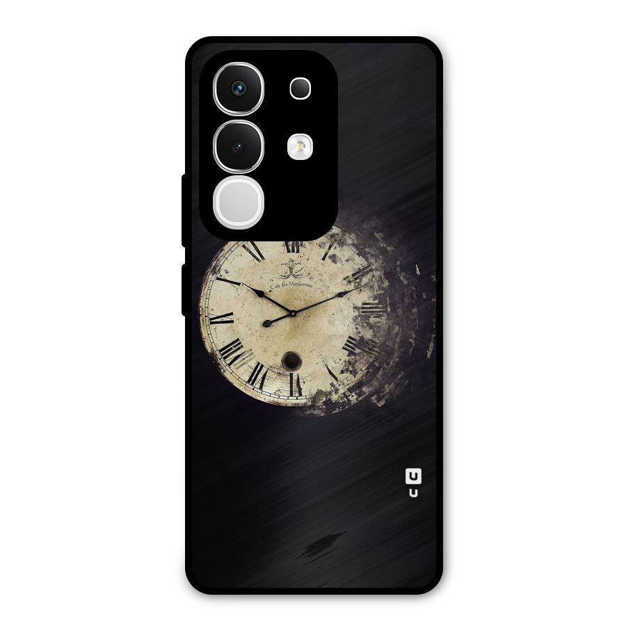 Fading Clock Metal Back Case for Vivo T4x
