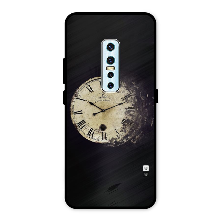Fading Clock Metal Back Case for Vivo V17 Pro