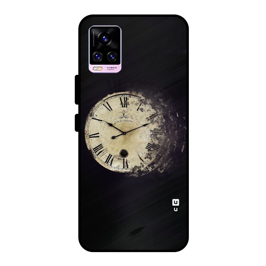 Fading Clock Metal Back Case for Vivo V20 Pro