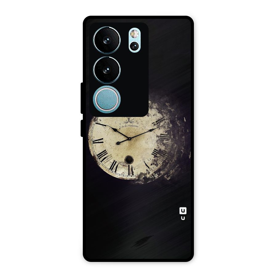 Fading Clock Metal Back Case for Vivo V29