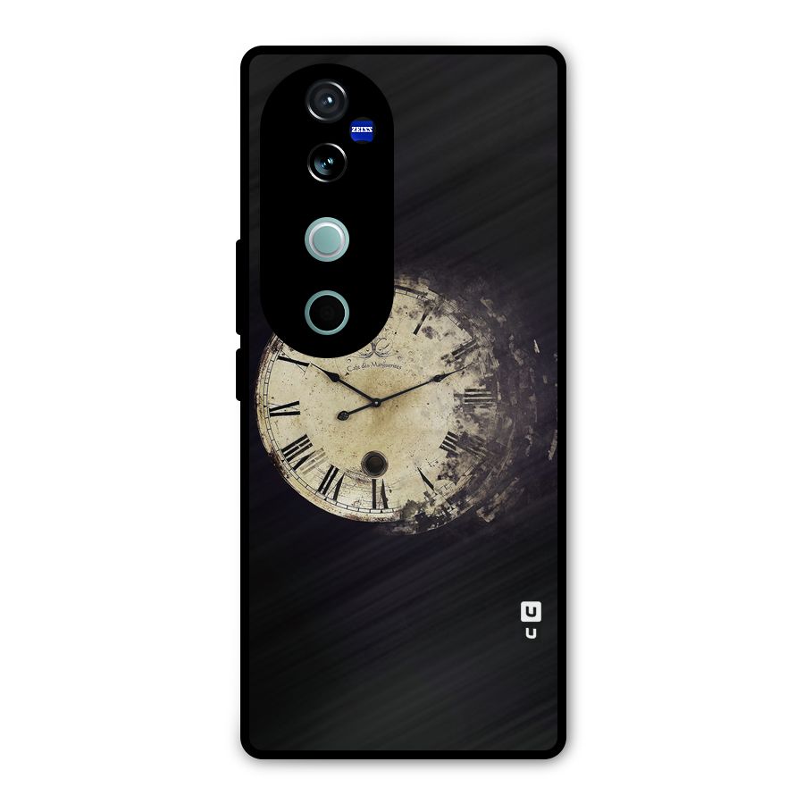 Fading Clock Metal Back Case for Vivo V40