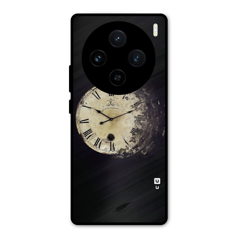 Fading Clock Metal Back Case for Vivo X100