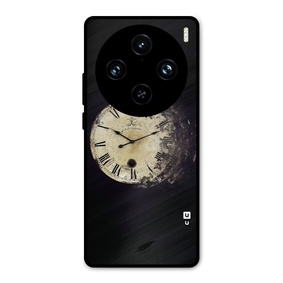 Fading Clock Metal Back Case for Vivo X100 Pro