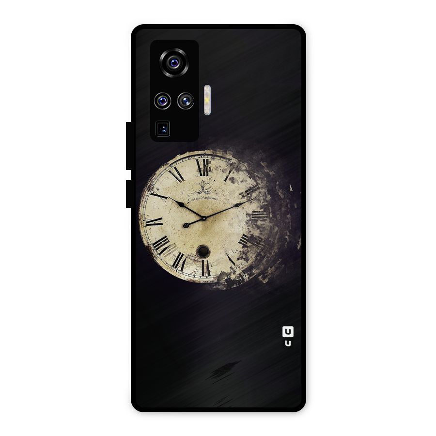 Fading Clock Metal Back Case for Vivo X50 Pro