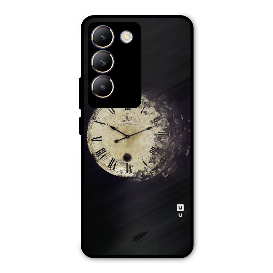 Fading Clock Metal Back Case for Vivo Y200e