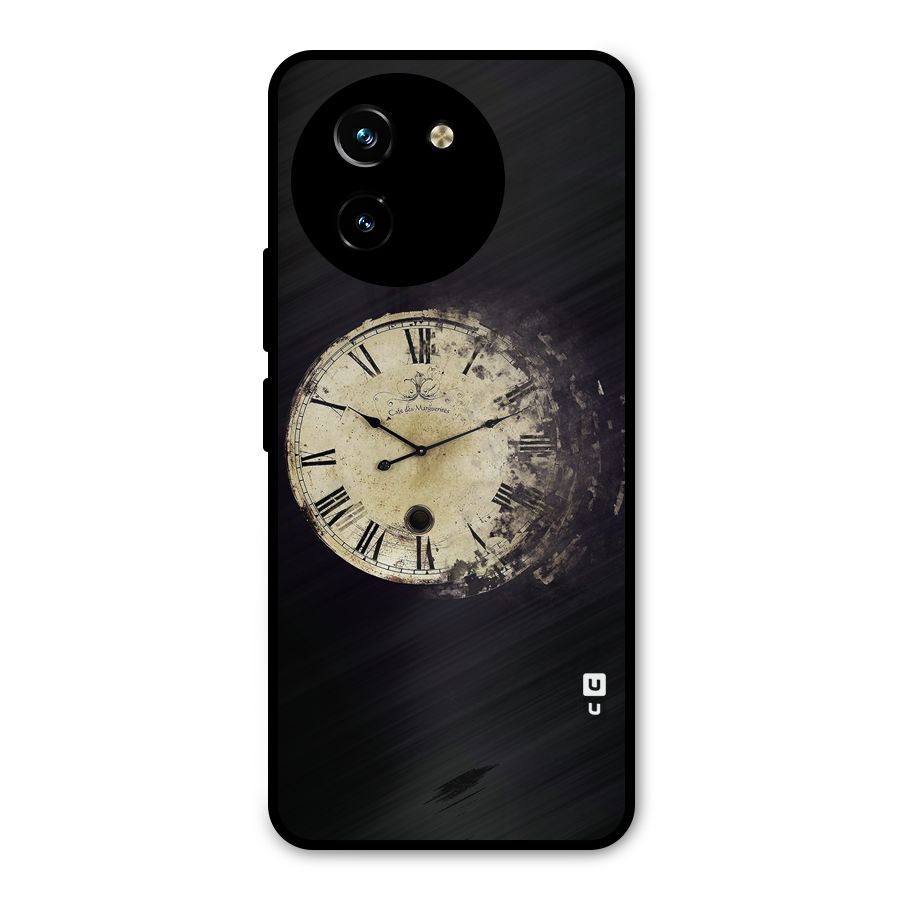Fading Clock Metal Back Case for Vivo Y200i
