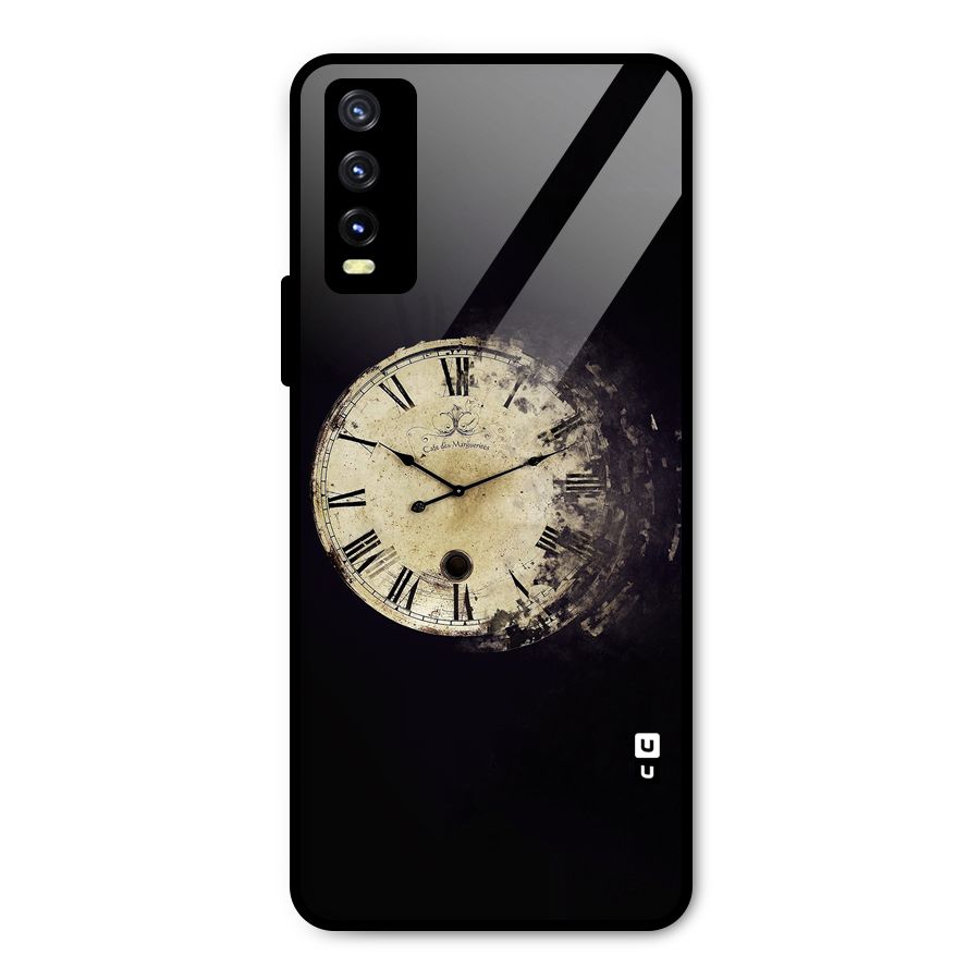 Fading Clock Metal Back Case for Vivo Y20g