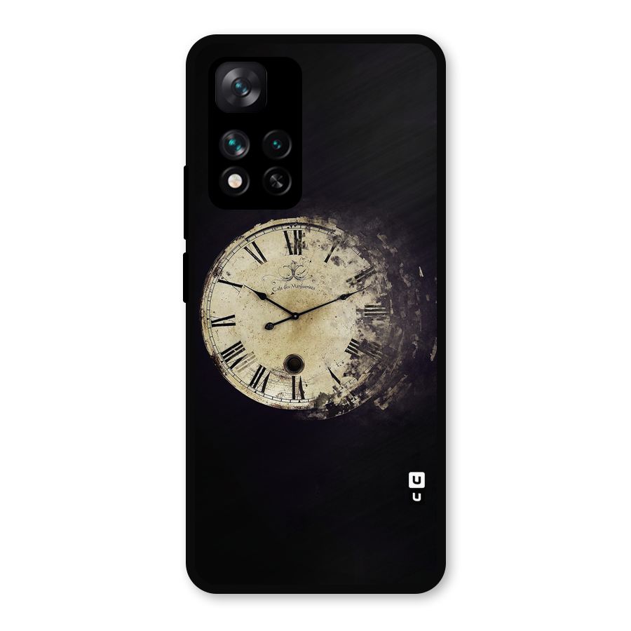 Fading Clock Metal Back Case for Xiaomi 11i 5G