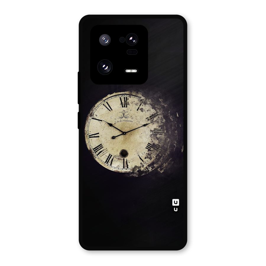 Fading Clock Metal Back Case for Xiaomi 13 Pro