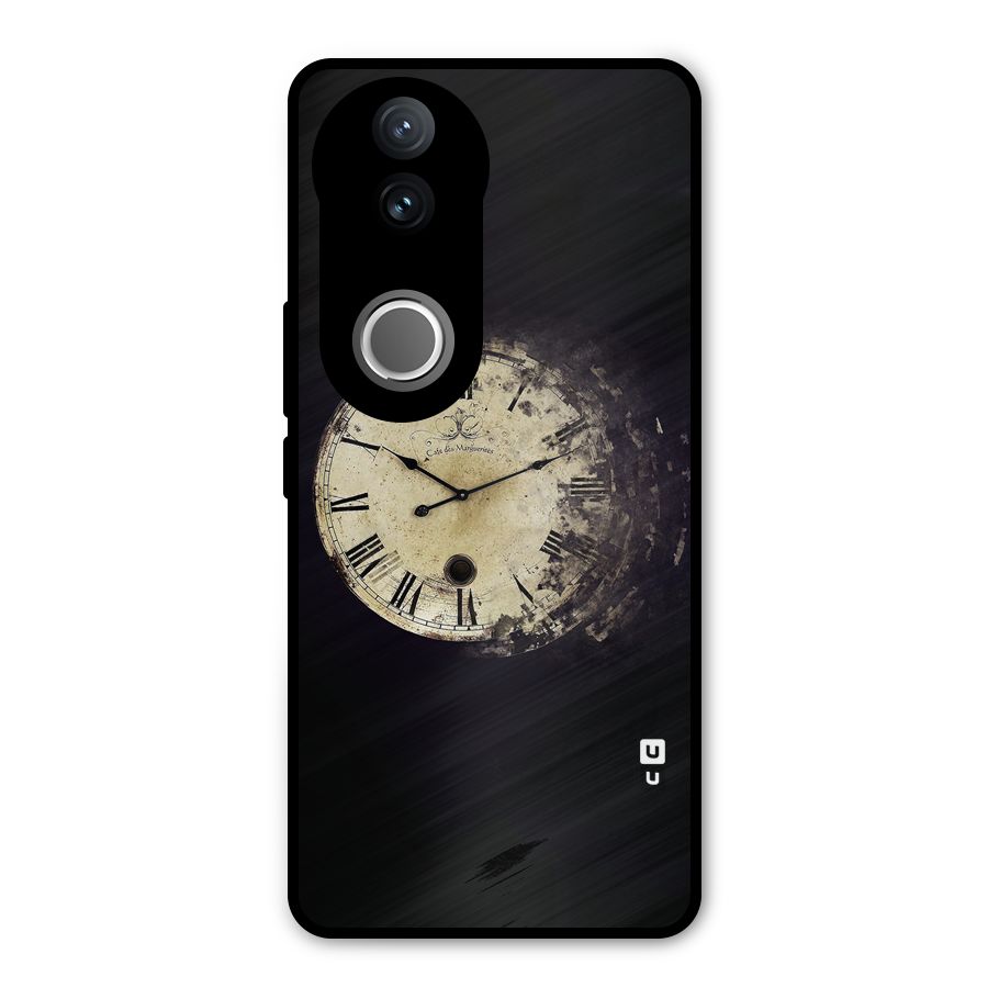 Fading Clock Metal Back Case for iQOO Z10R