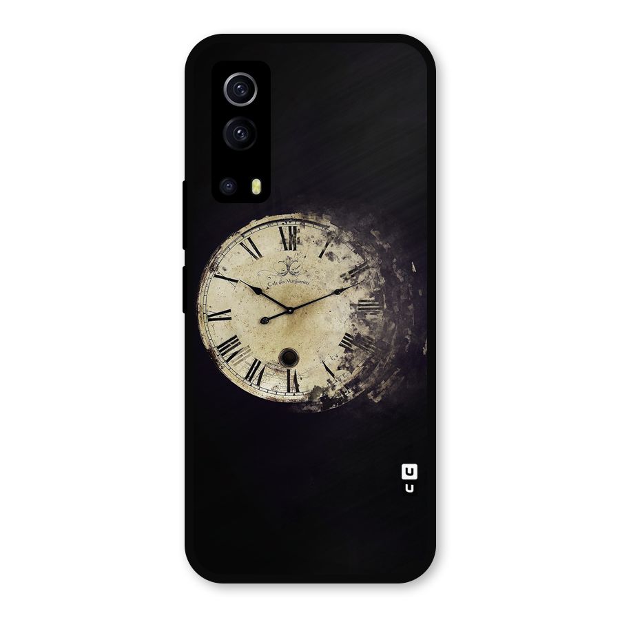Fading Clock Metal Back Case for iQOO Z3