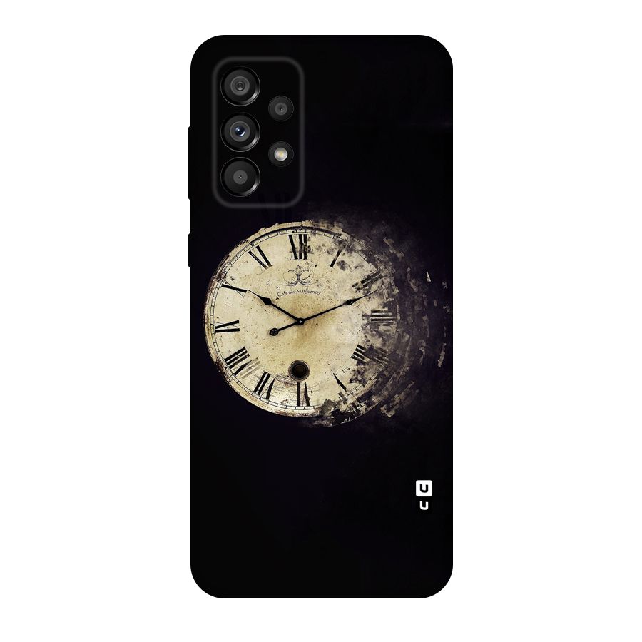 Fading Clock Original Polycarbonate Back Case for Galaxy A73 5G