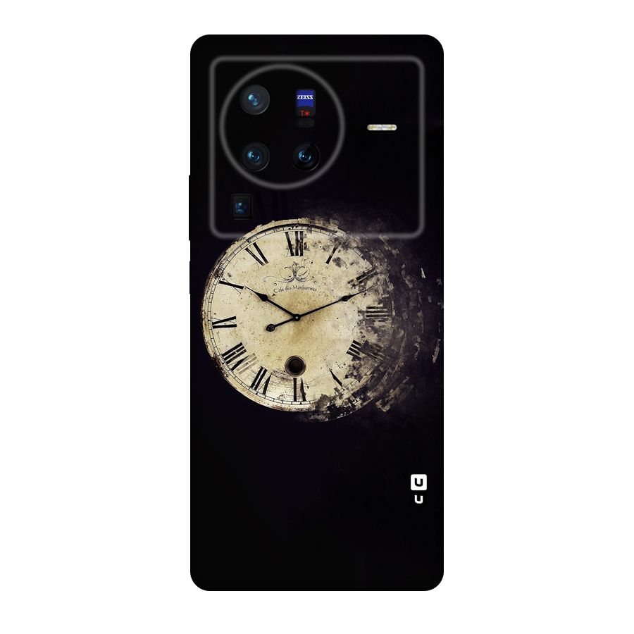 Fading Clock Original Polycarbonate Back Case for Vivo X80