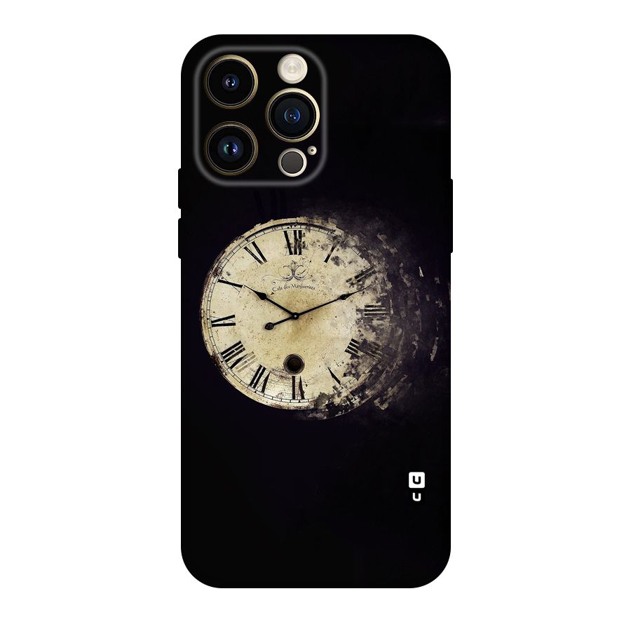 Fading Clock Original Polycarbonate Back Case for iPhone 14 Pro Max