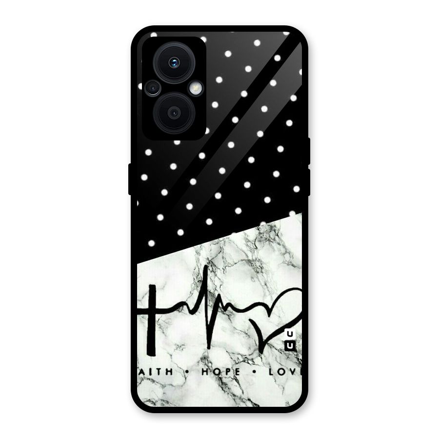 Faith Love Glass Back Case for Oppo F21s Pro 5G