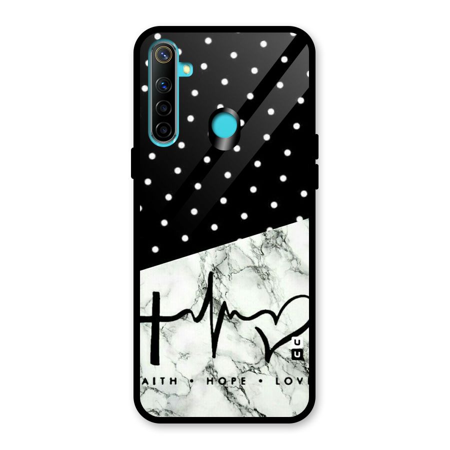 Faith Love Glass Back Case for Realme Narzo 10