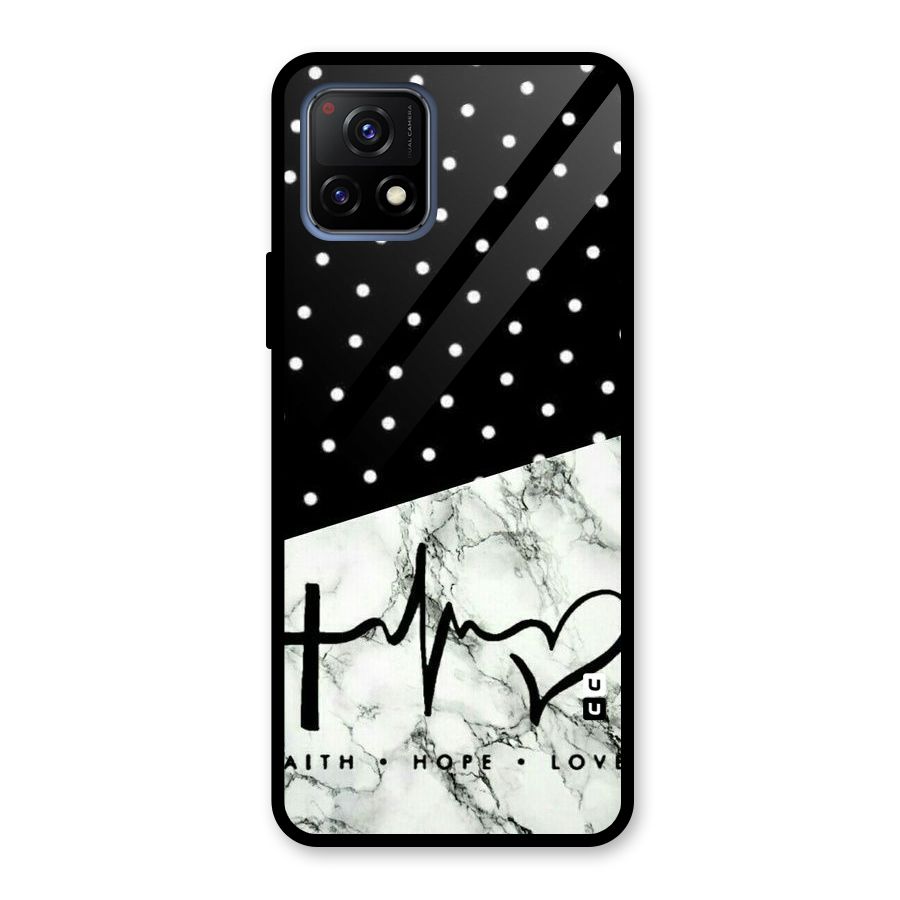 Faith Love Glass Back Case for Vivo Y72 5G