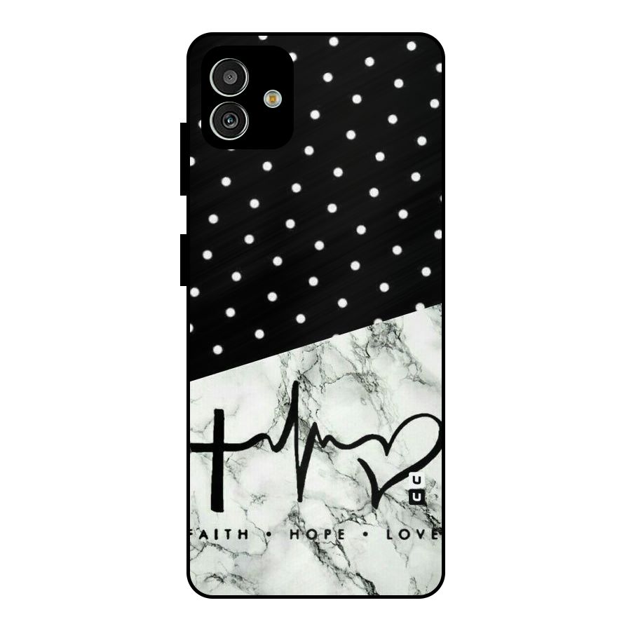 Faith Love Metal Back Case for Galaxy M13 5G